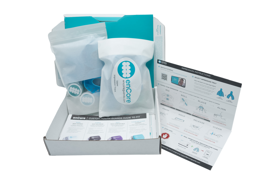 enCore impression kit for dental mouth guards