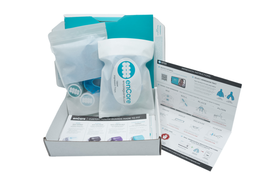 enCore impression kit for dental mouth guards