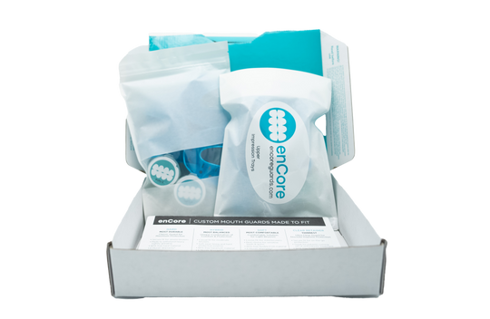 enCore dental mouth guard impression kit for nighttime teeth grinding aka bruxism