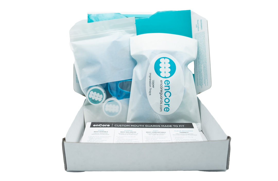 enCore impression kit for dental mouth guards