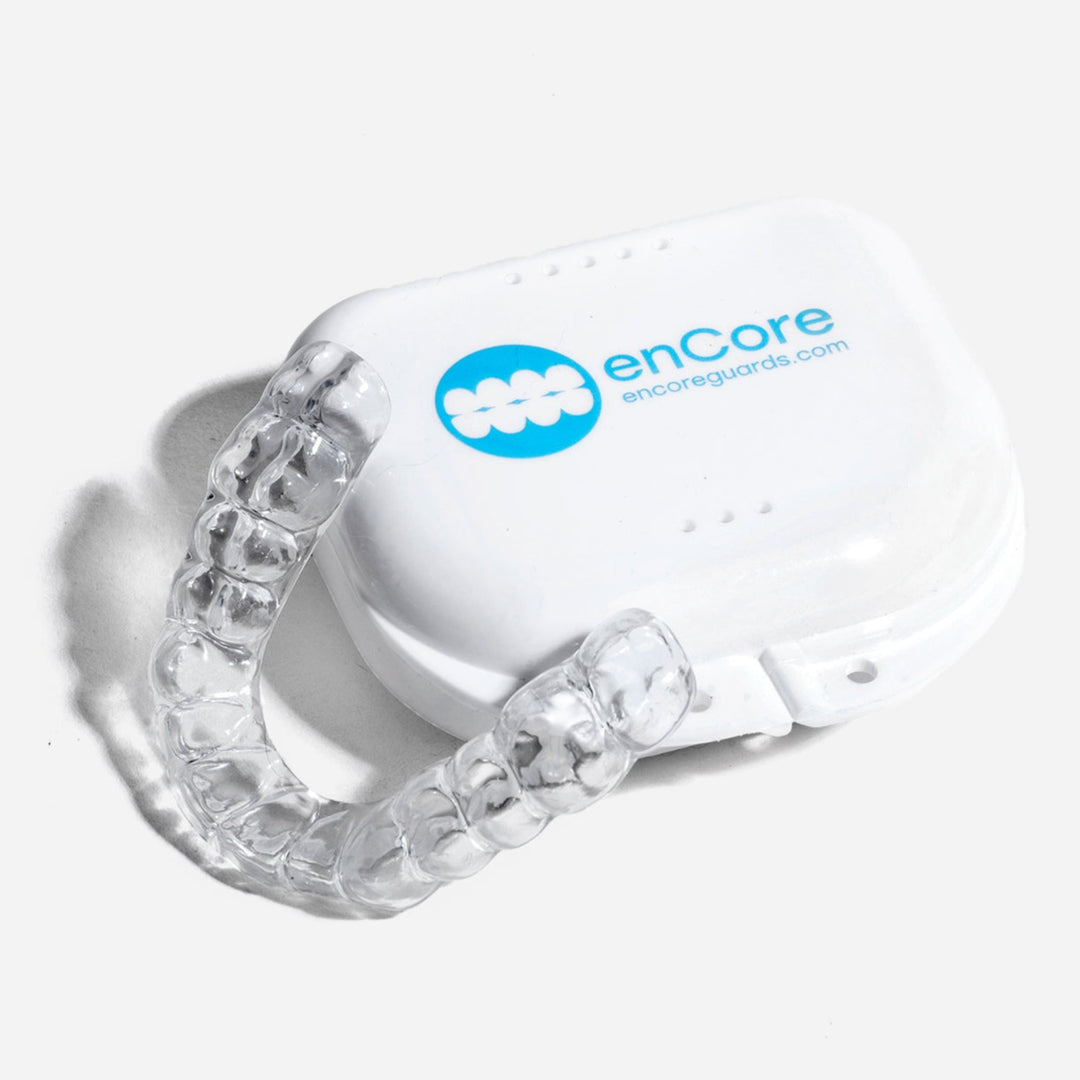 enCore hybrid night guard. Custom dental mouth guard for grinding teeth aka bruxism TMJ