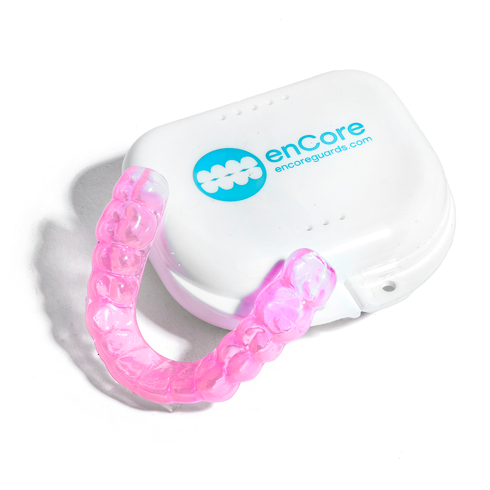 hard dental night mouth guard for teeth grinding and clenching and bruxism